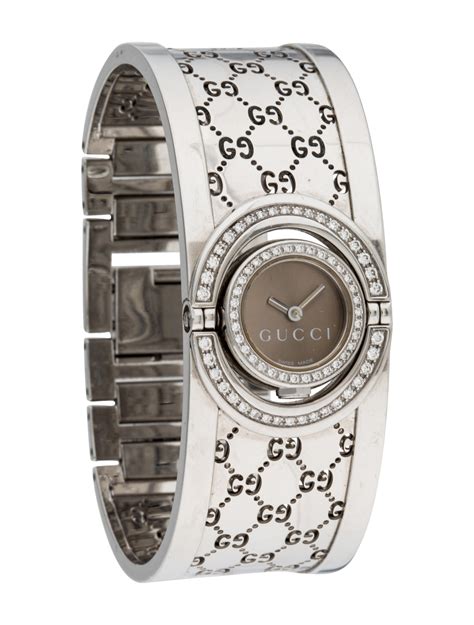 gucci twirl watch with diamonds|Gucci twirl watch links.